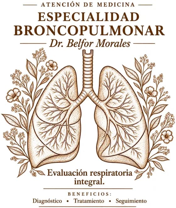 Dr. Belfor Morales — Especialidad broncopulmonar